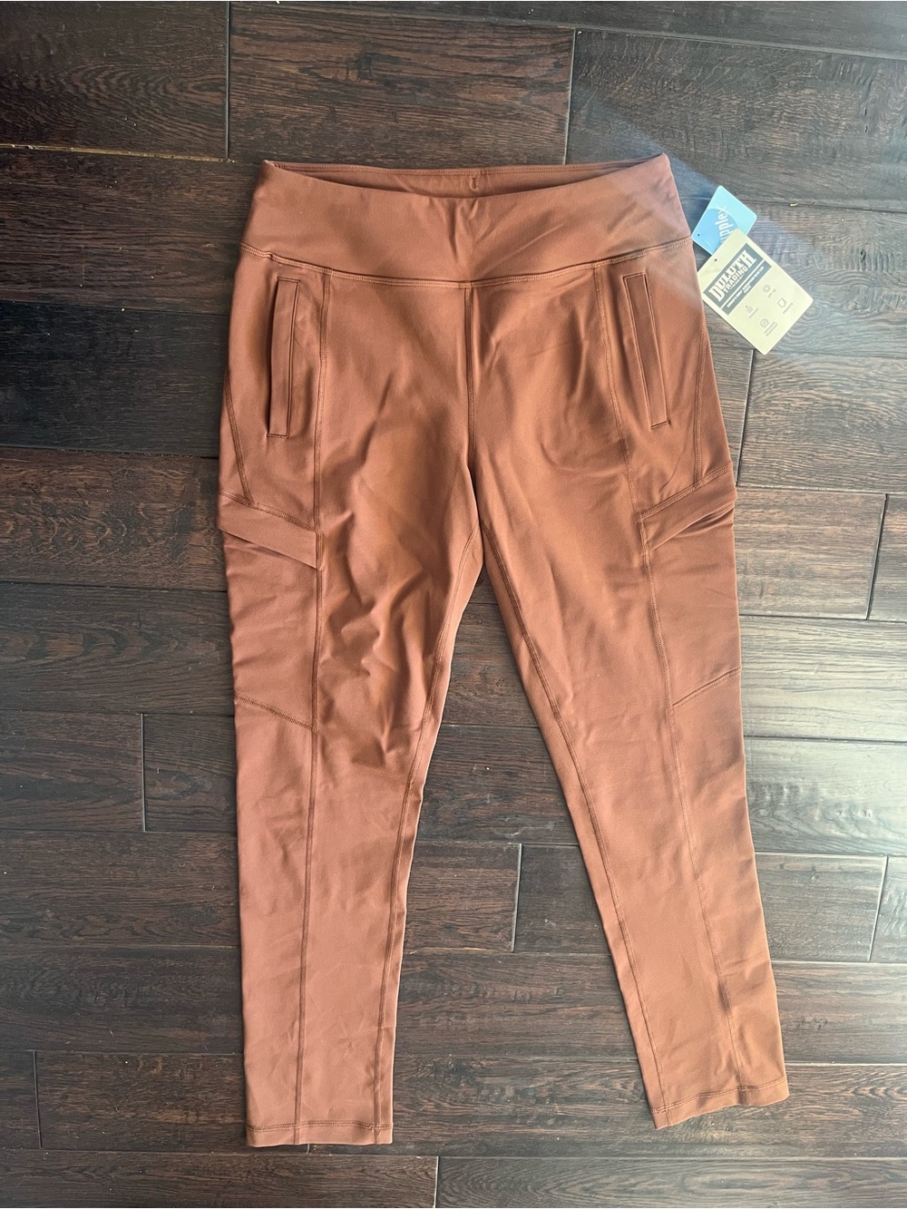 NWT Duluth Trading Co NoGA Namastash Slim Leg Pants Size SM